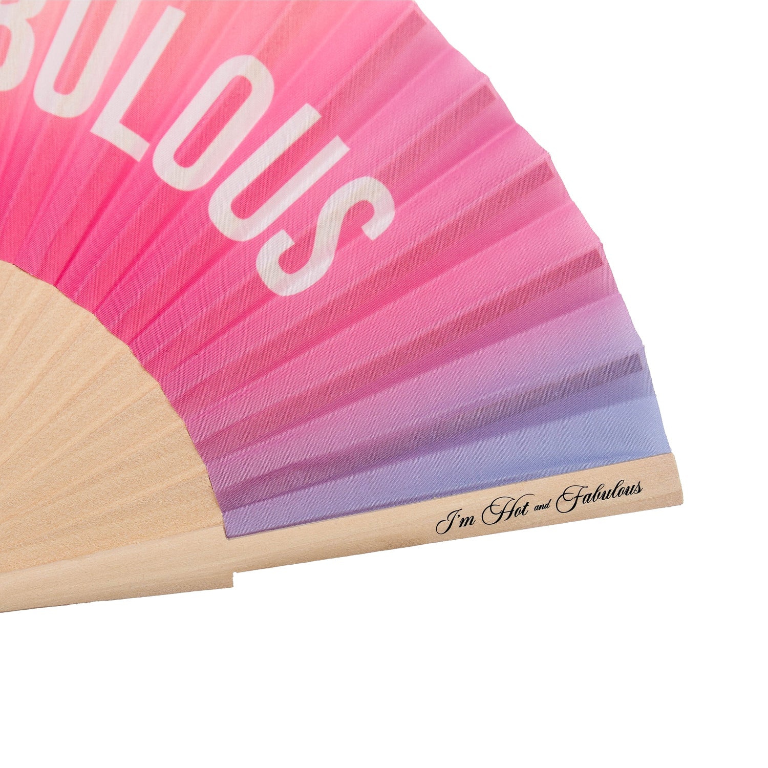 Hot and Fabulous Hand Fan