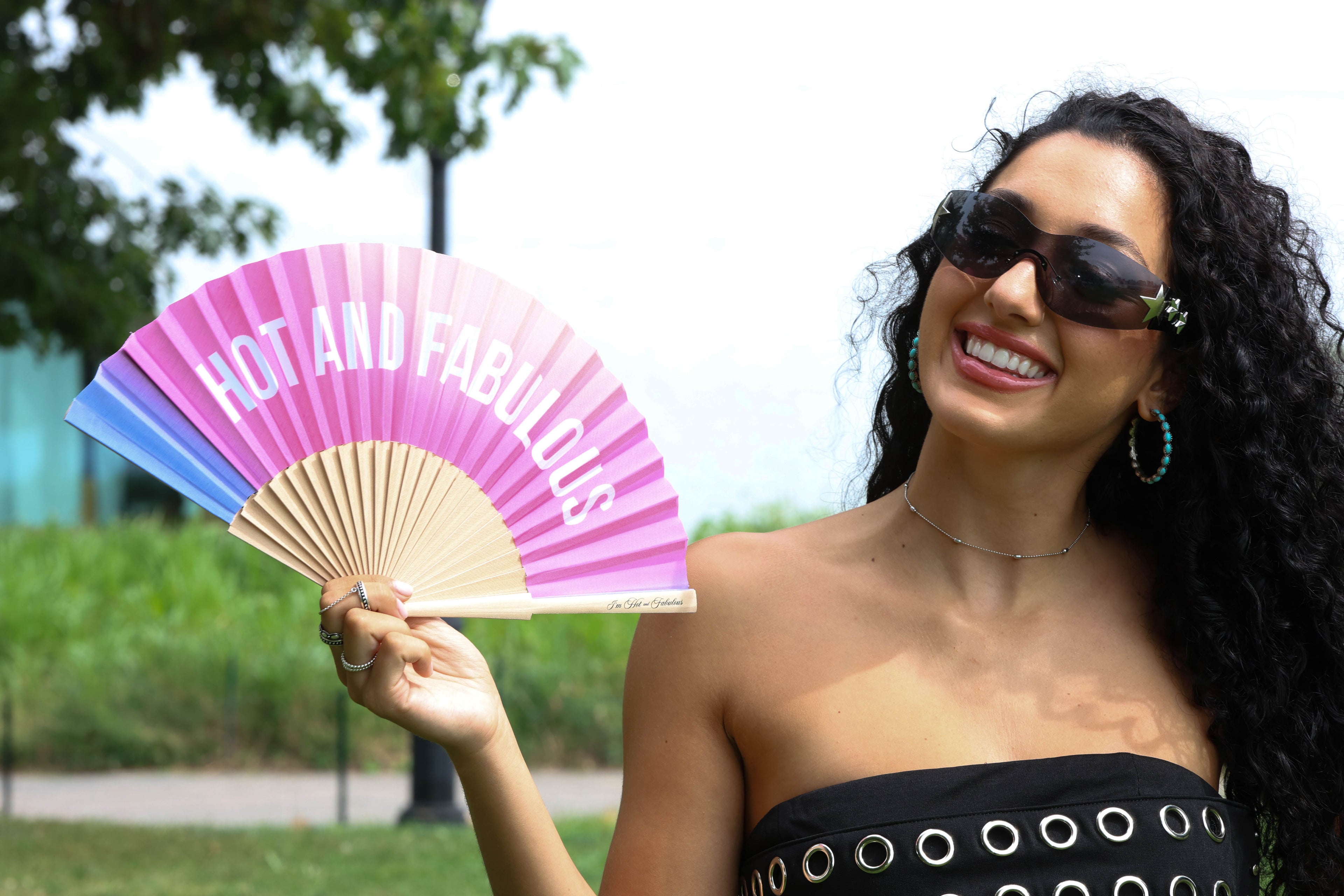 Hot and Fabulous Hand Fan