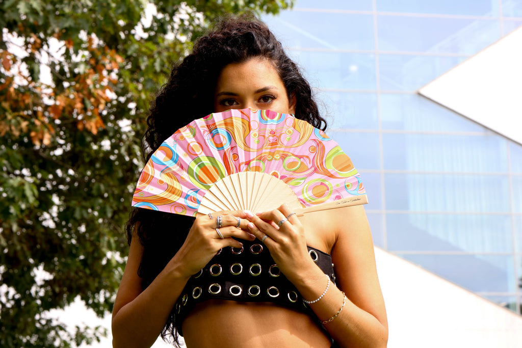Lindy Pop Hand Fan