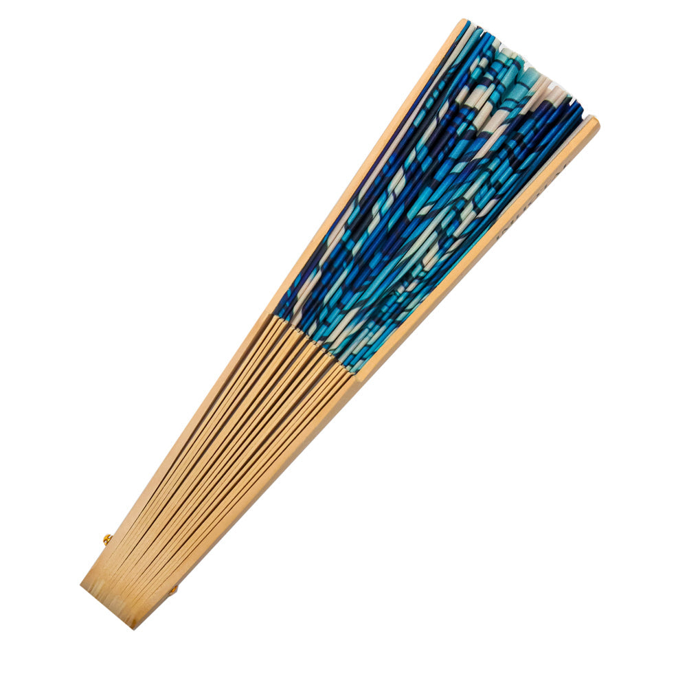 Ocean Flow Hand Fan