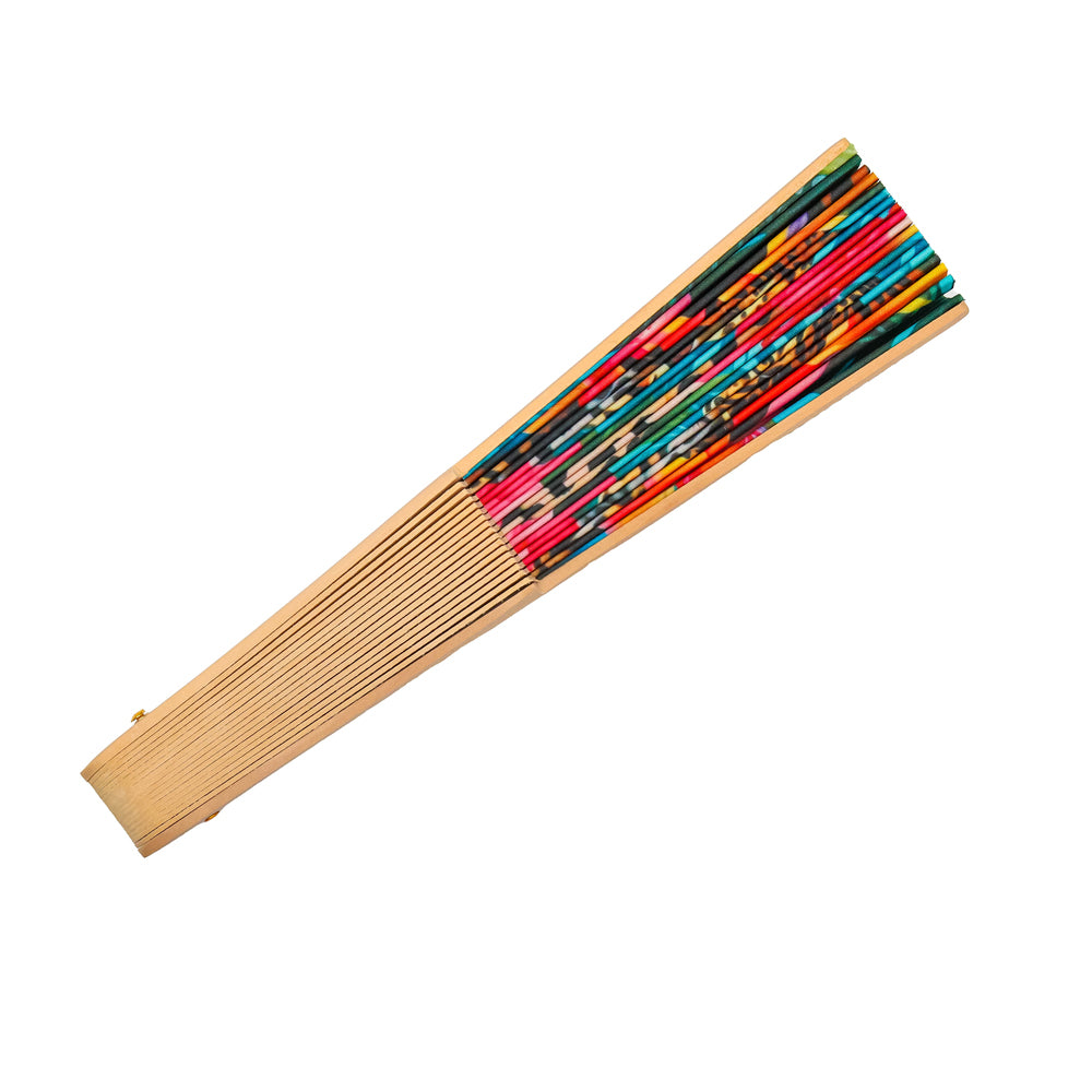 Jungle Majesty Hand Fan