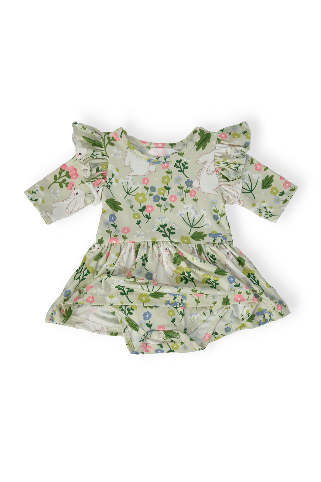 No Bunny Like You Twirl Flutter Bodysuit