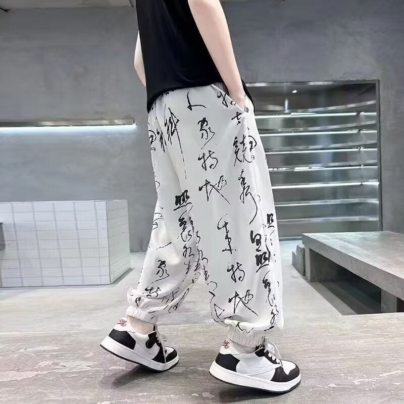 Boy's Anti-mosquito Pants Summer Thin