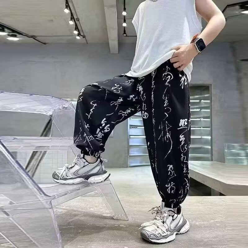 Boy's Anti-mosquito Pants Summer Thin