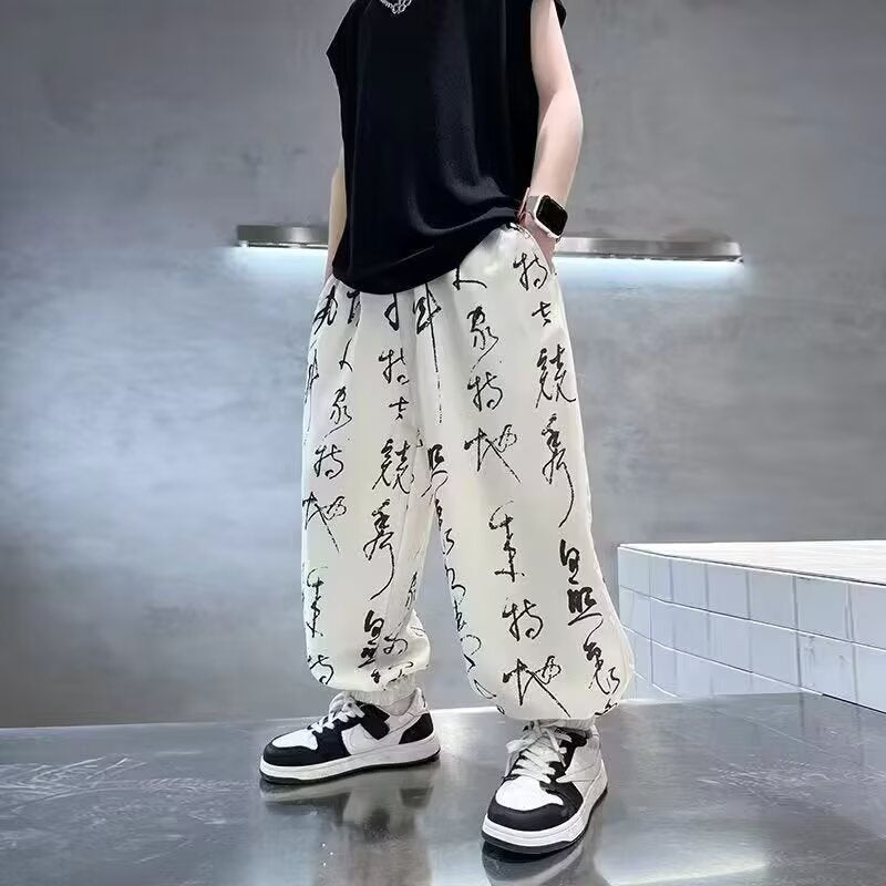 Boy's Anti-mosquito Pants Summer Thin