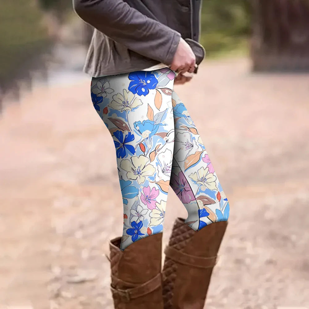 Floral Legging Yoga Pants