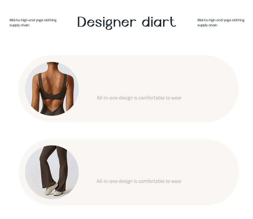 FlexFit Women's Yoga Jumpsuit