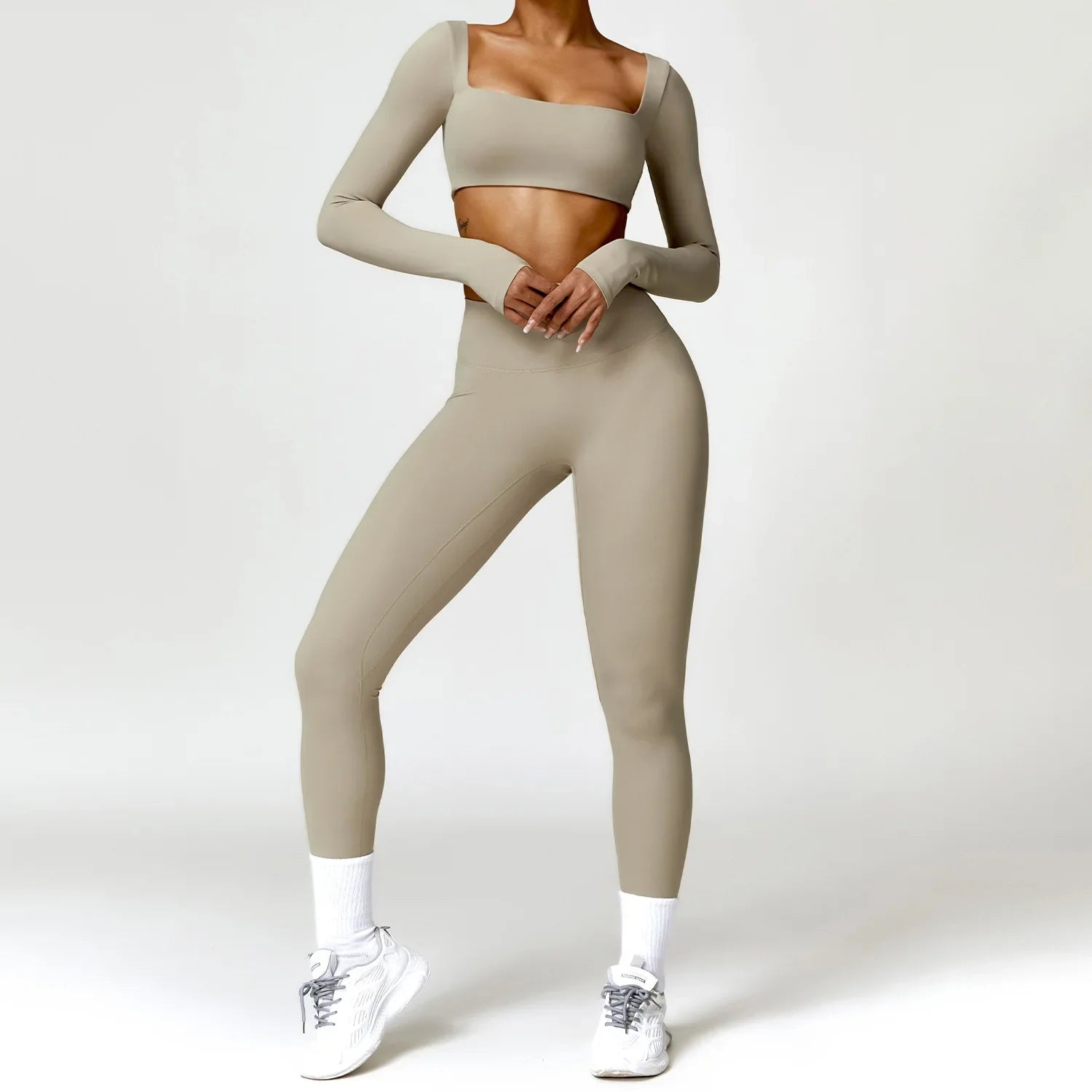 ElevateFit 2-Piece Yoga Ensemble: Comfort Meets Style