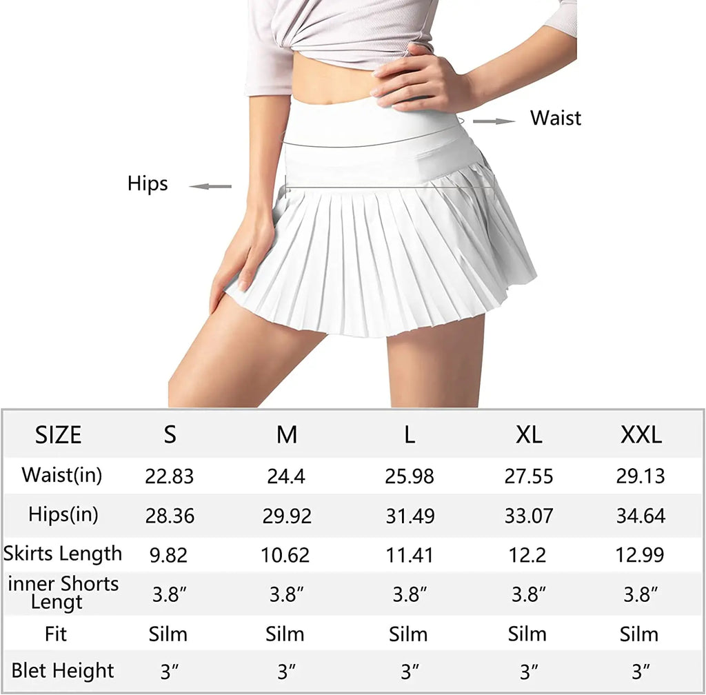 Tennis Golf Athletic Skorts