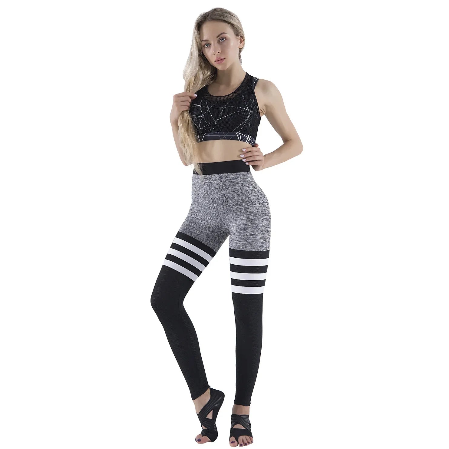 FlexFit Seamless High-Waist Quick-Dry Leggings