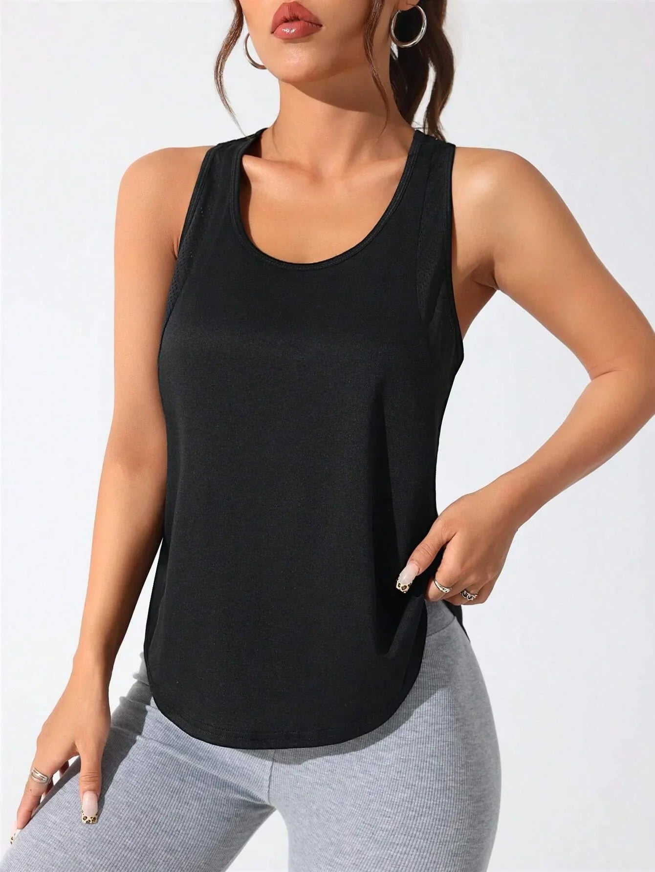 AirFlow Active Top: Stylish Quick-Dry Sportswear