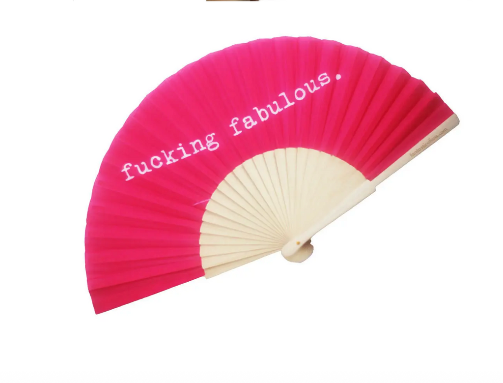 F*cking Fabulous Hand Fan