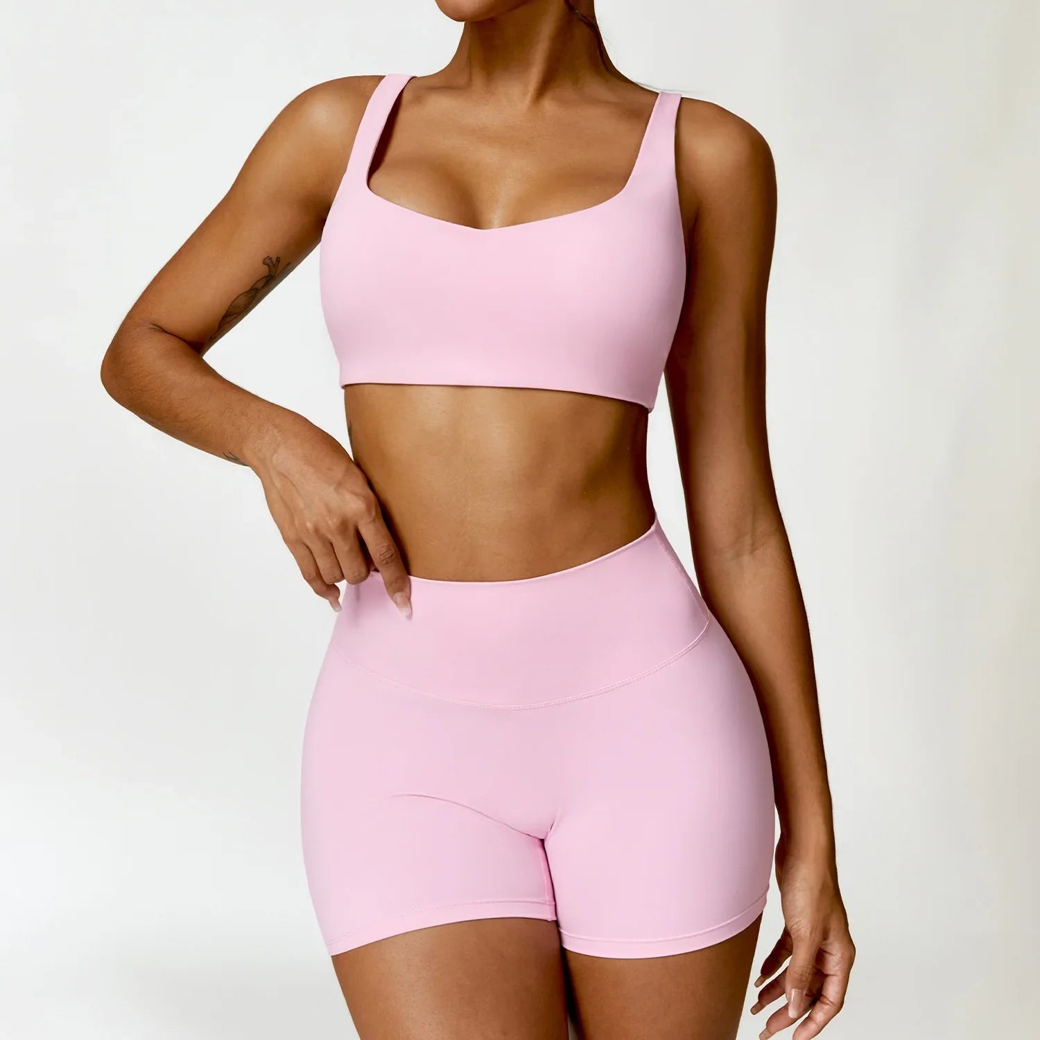 ElevateFit 2-Piece Yoga Ensemble: Comfort Meets Style