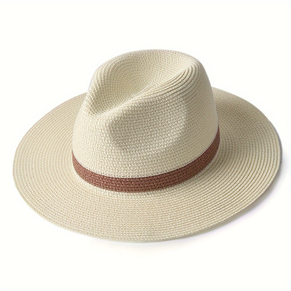 Hot Selling Panama Hat Summer Men's And Women's Vacation Beach Straw Hat