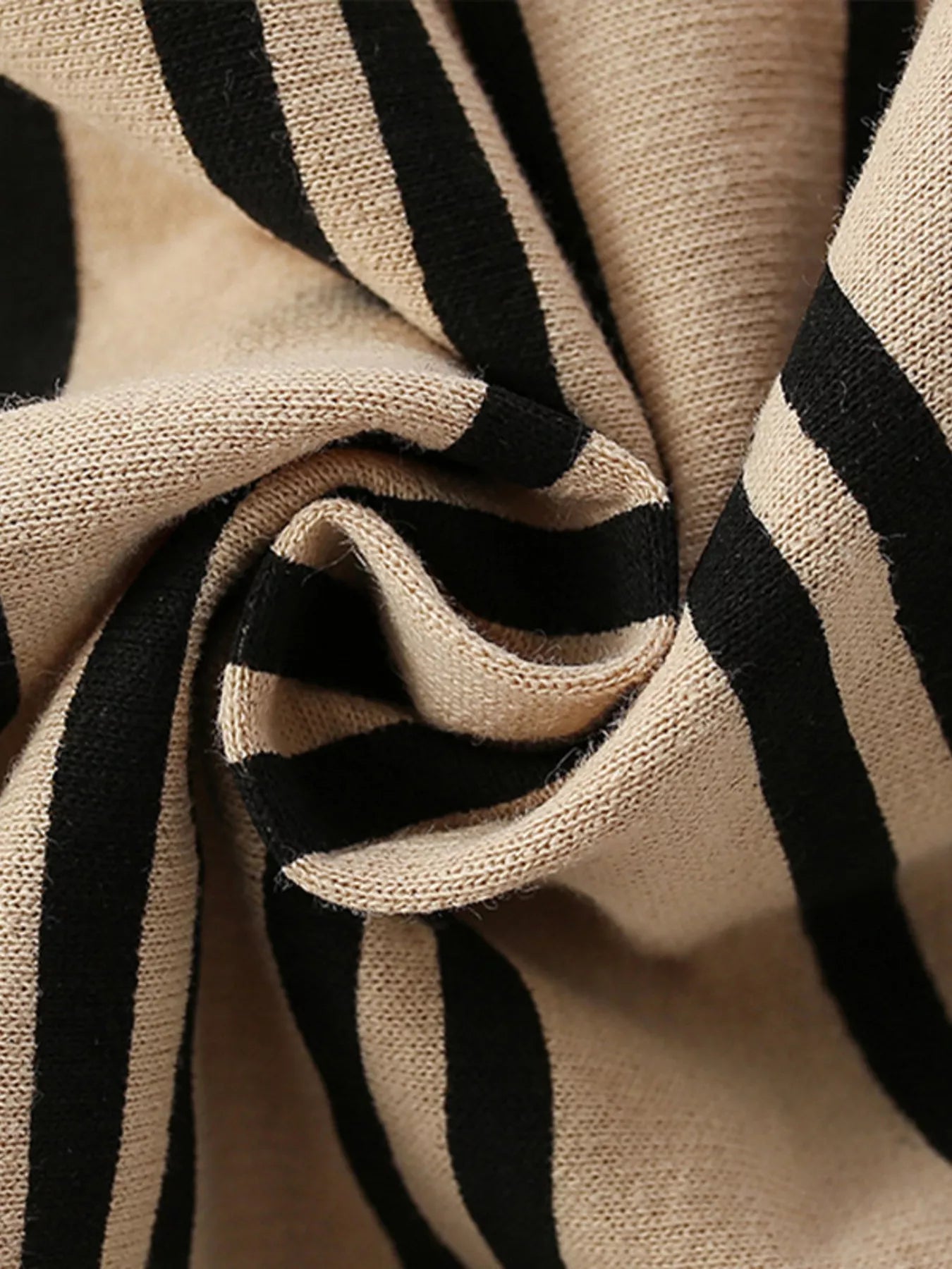 Toddler Boys Striped Bear Crew Neck Sweatshirt