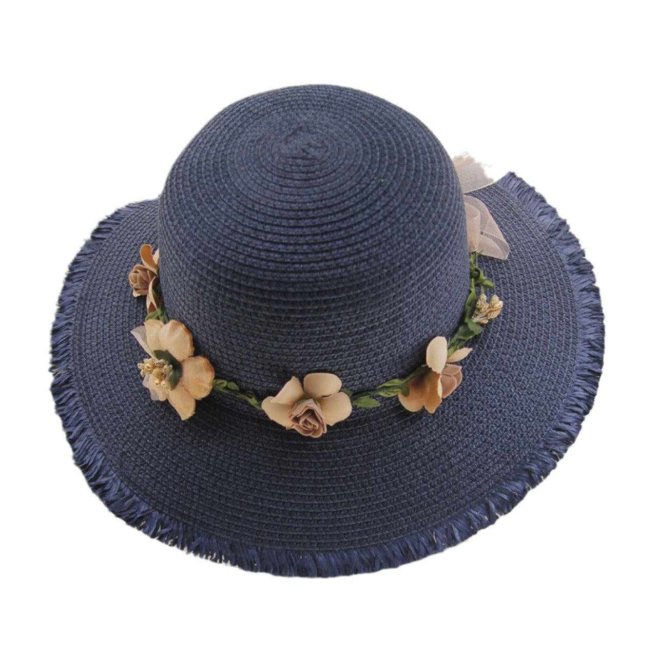 Beach Straw Hat Women's Fresh Seaside Face Covering