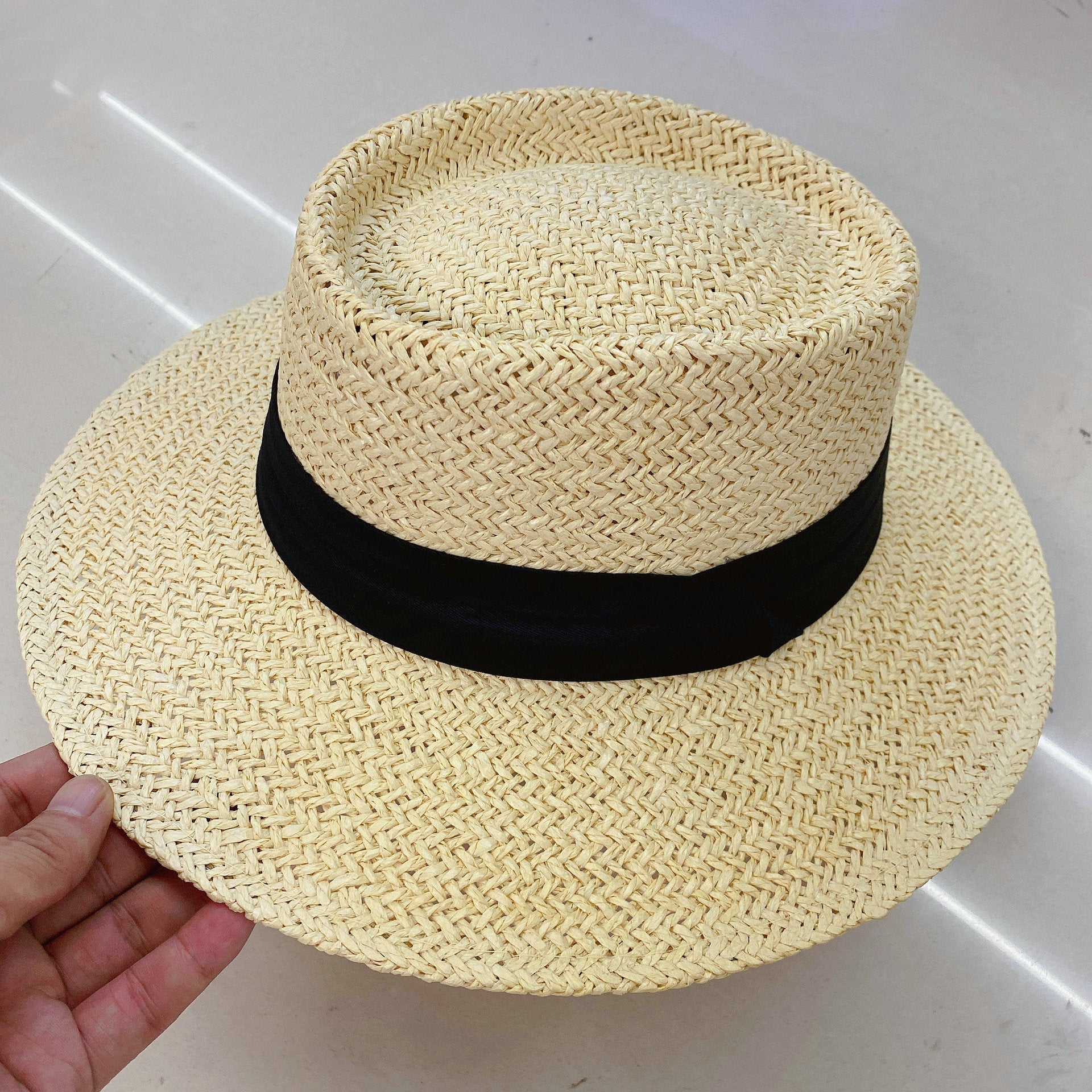 Fashion Sun Protection Hat Beach Weaving Sun Hat