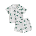 Baby Boy Beach Series Short Sleeve Blouse And Pants