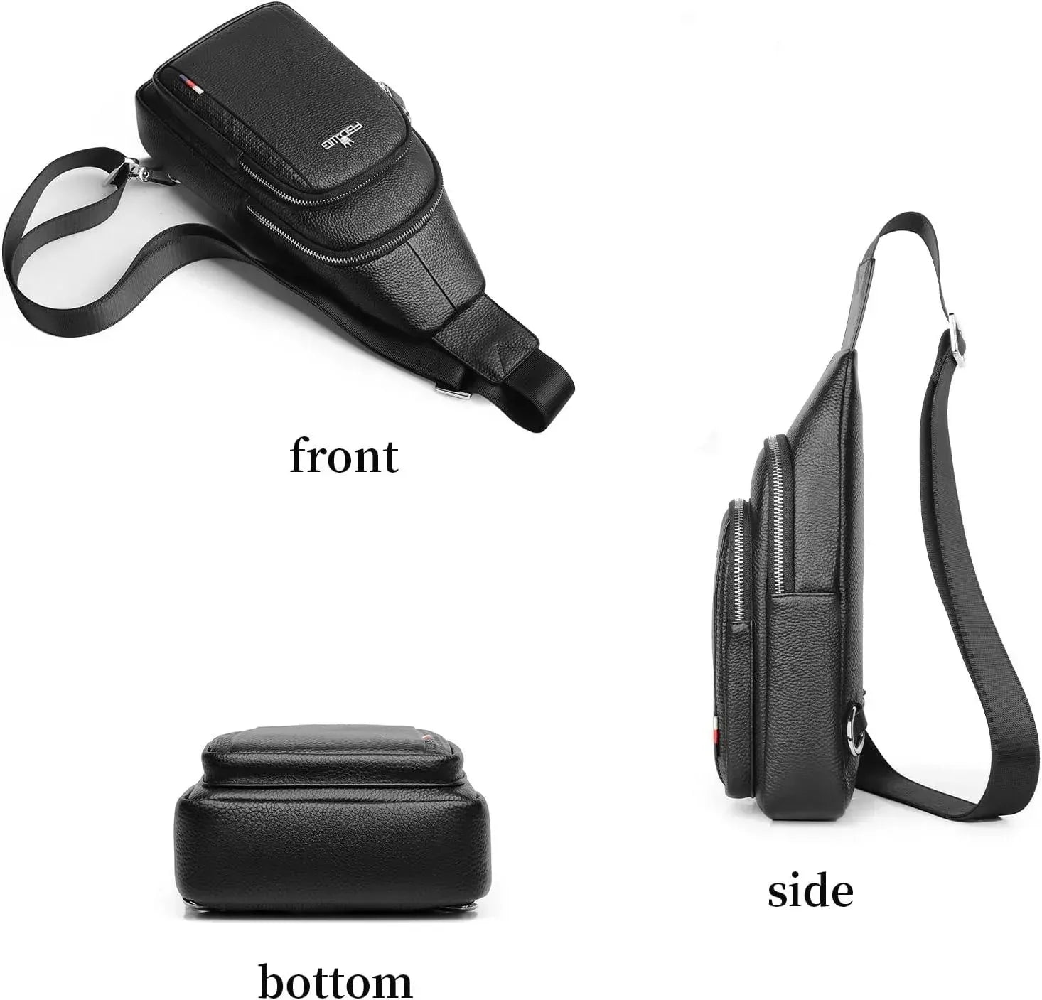 Men’s Leather Sling Bag – Modern Everyday Carry