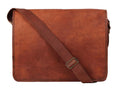 Men’s Leather Messenger Bag – 15.6 Laptop Ready