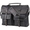 Men’s Leather Messenger Bag – Water-Resistant Professional Commute