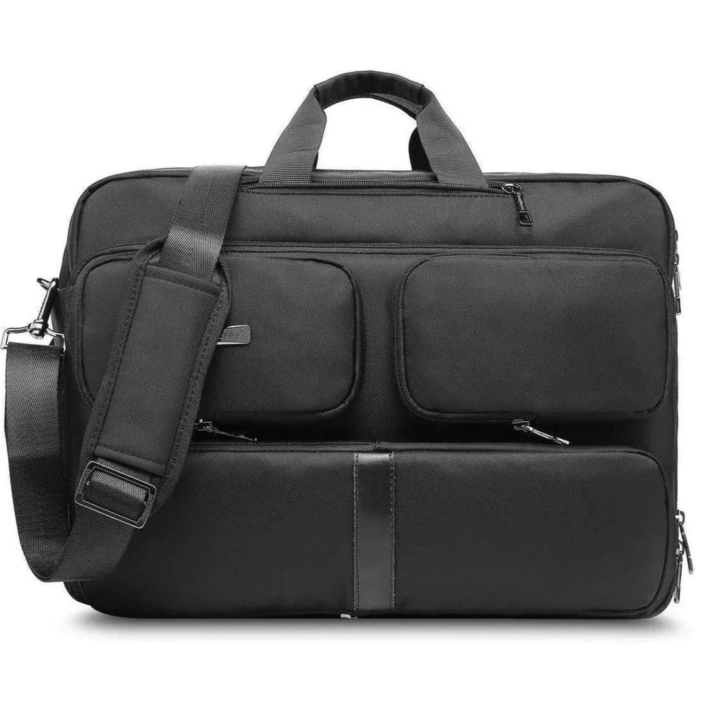 Men’s Oxford Messenger Bag – Convertible Work Laptop Ready