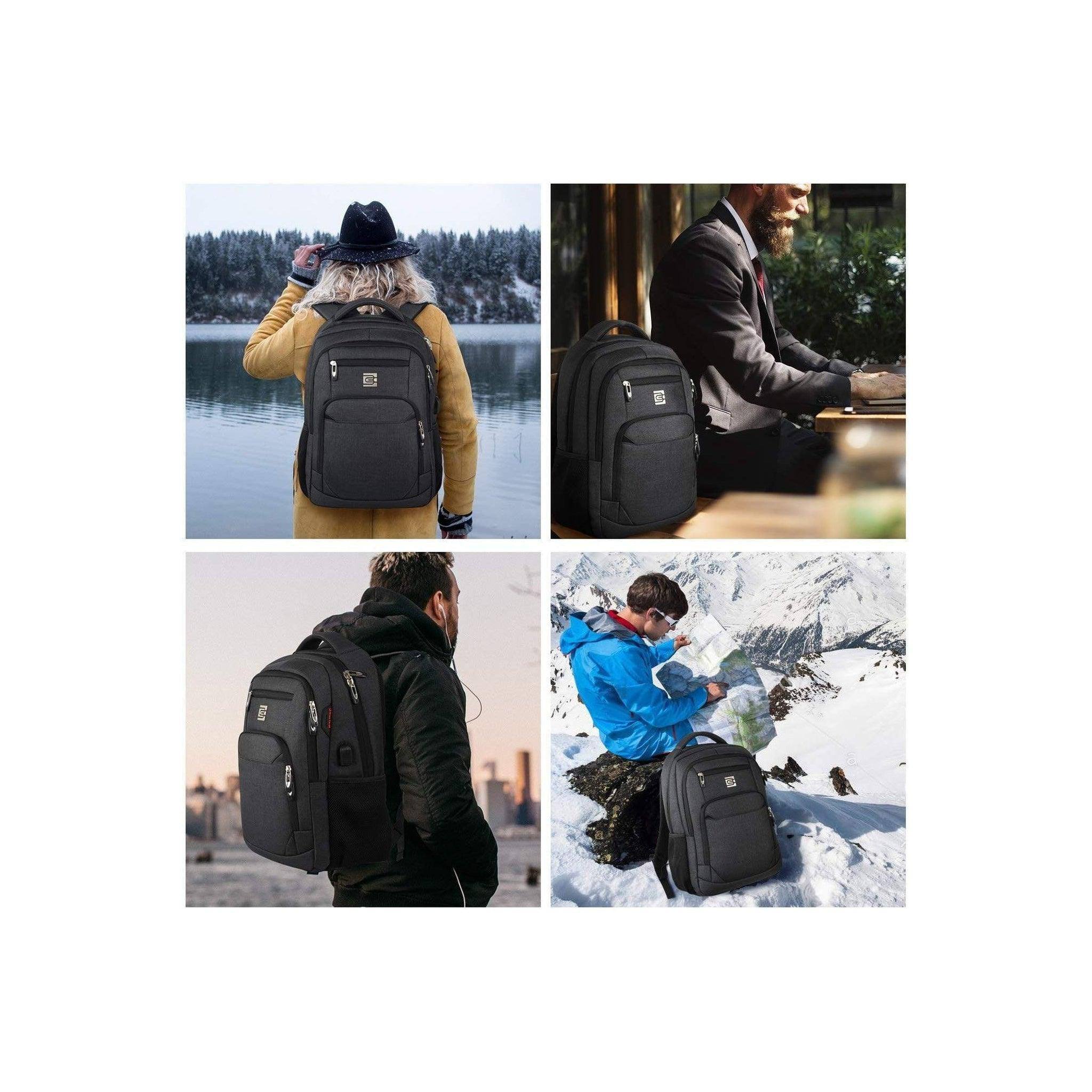 Men’s Backpack – Secure Anti-Theft Laptop Ready