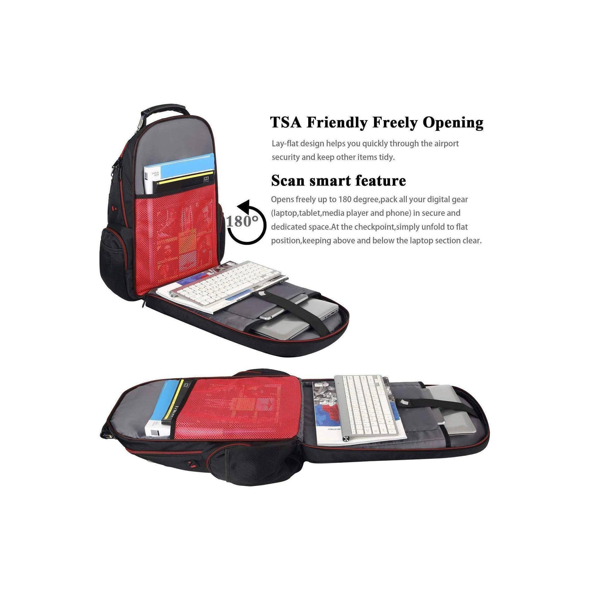 Men’s Backpack – TSA-Ready Travel Secure Anti-Theft
