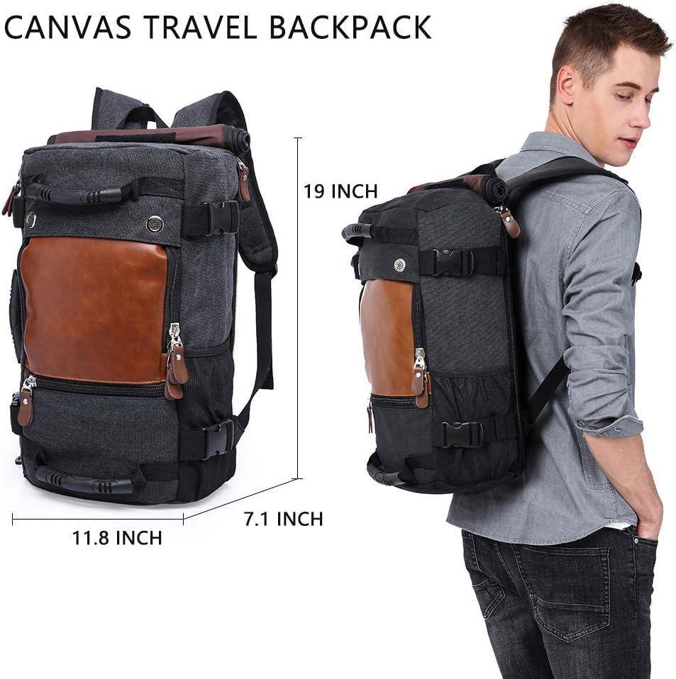 Men’s Canvas Backpack – Convertible Work