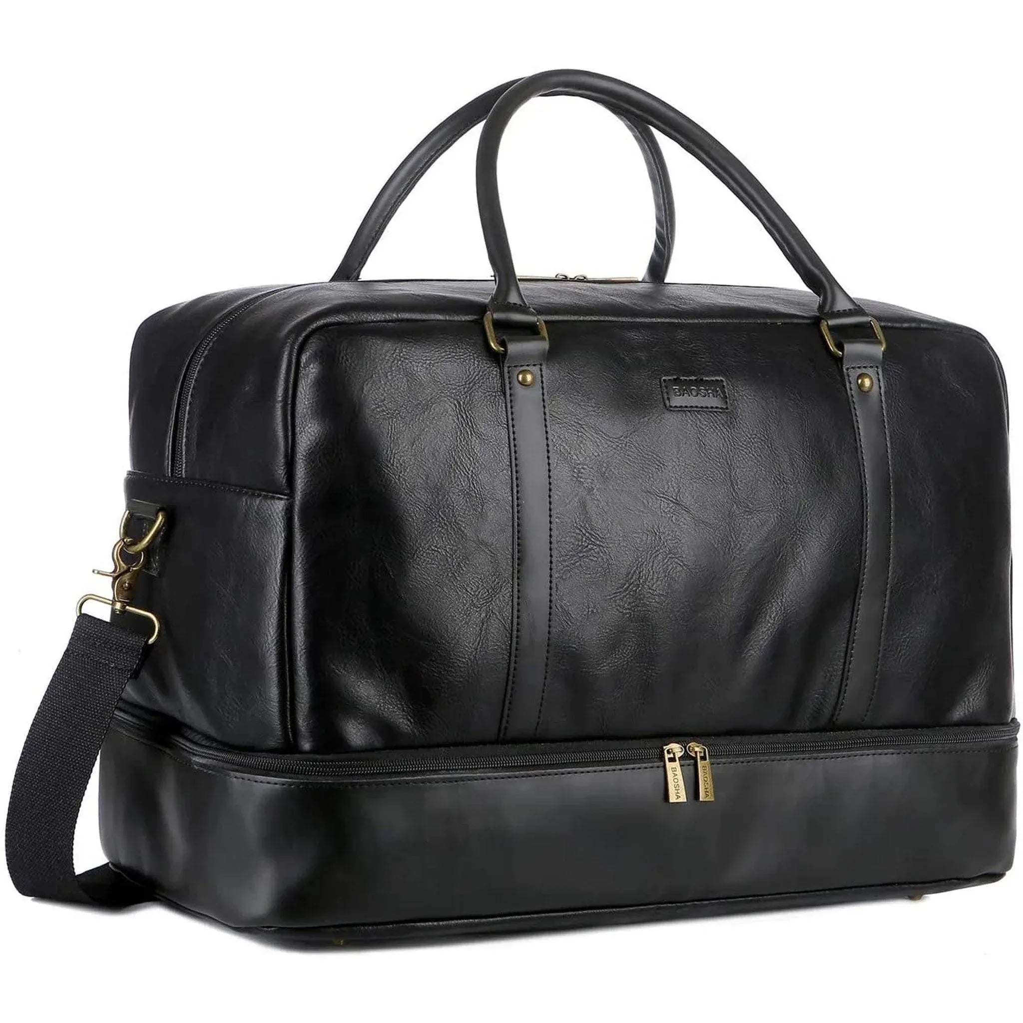 Men’s Leather Duffel Bag – Weekend Ready