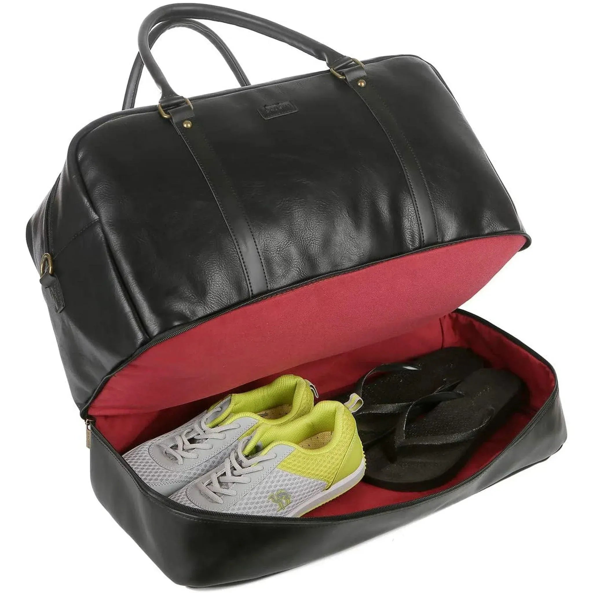 Men’s Leather Duffel Bag – Weekend Ready