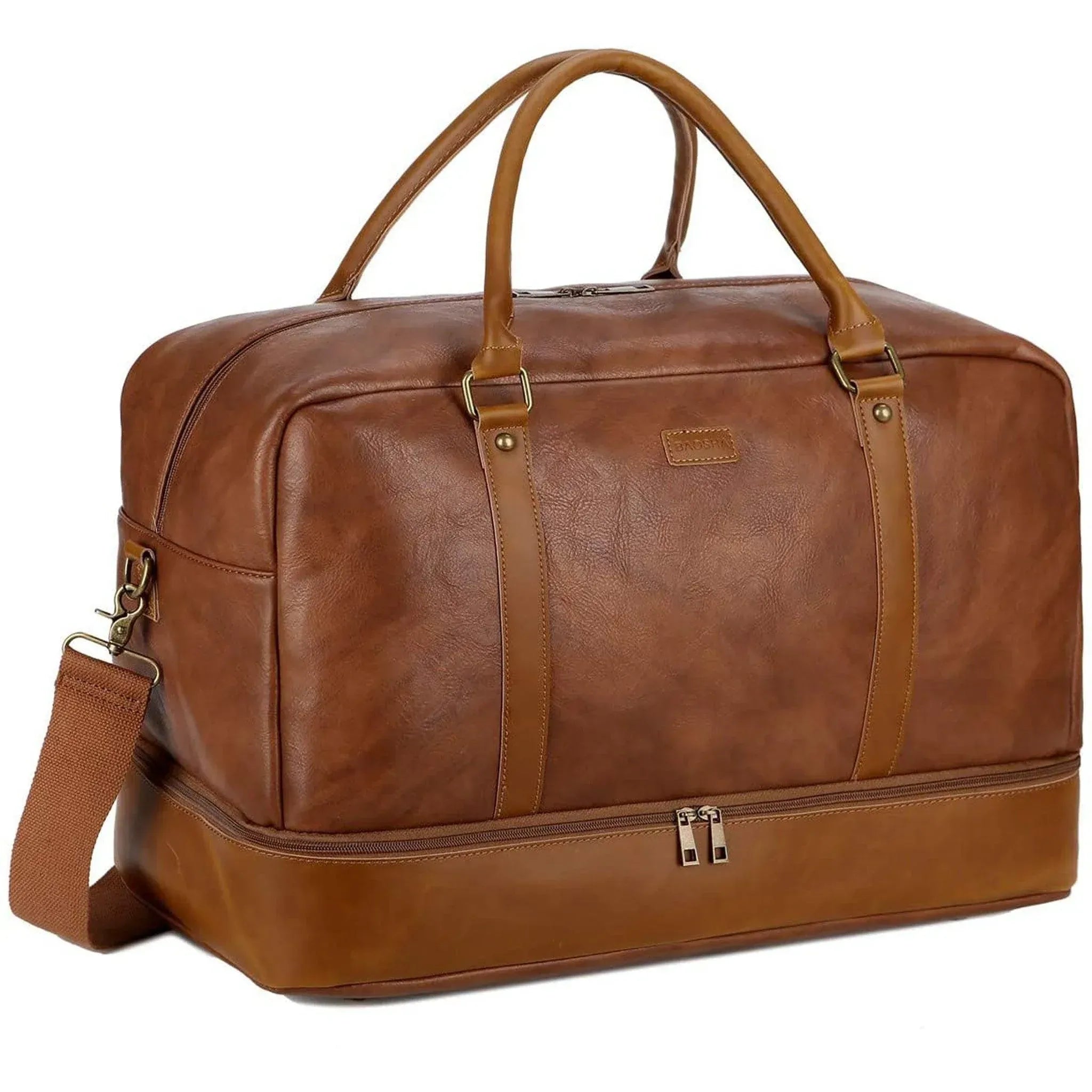 Men’s Leather Duffel Bag – Weekend Ready