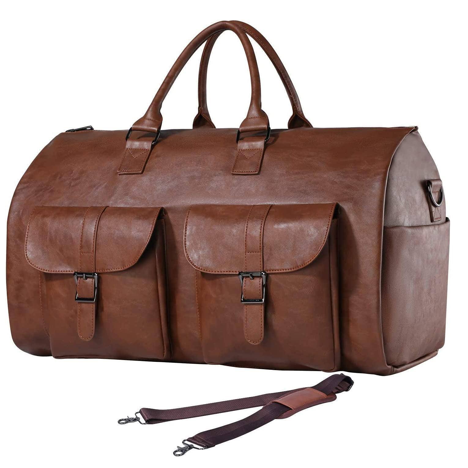 Men’s Leather Duffel Bag – Weekend Ready Classic Everyday