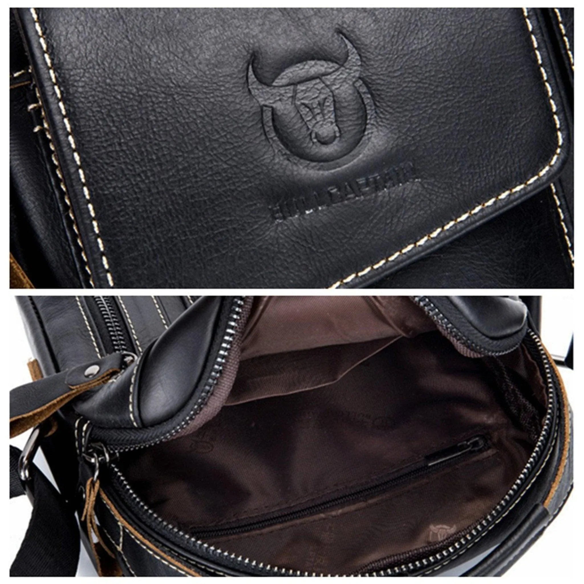 Men’s Leather Sling Bag – Modern Everyday Carry