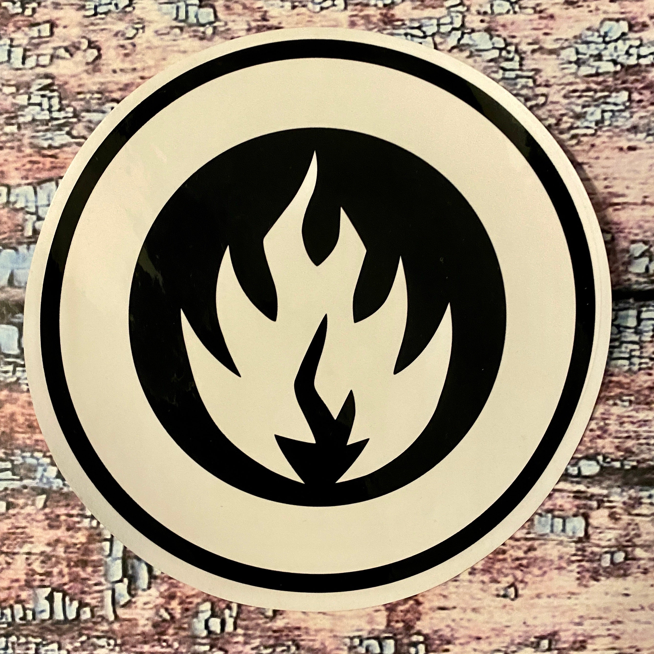 Black Label VINTAGE NOS Stickers 6”