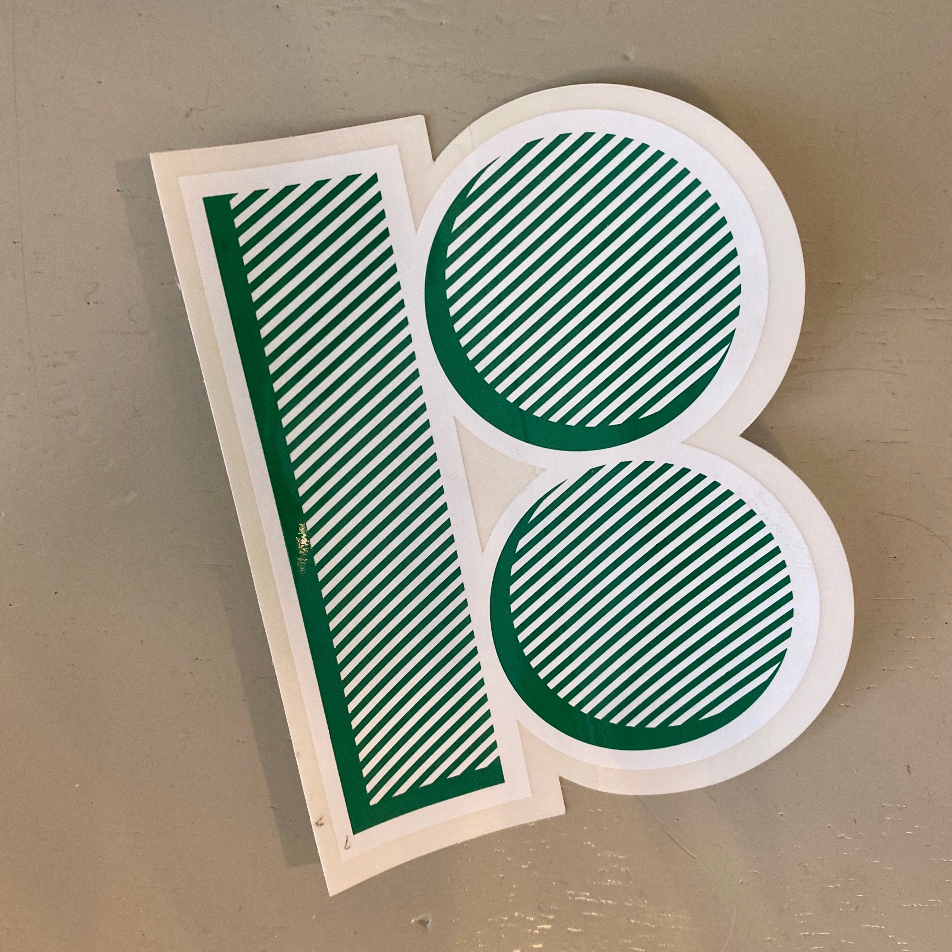 Plan B VINTAGE NOS Sticker 4”