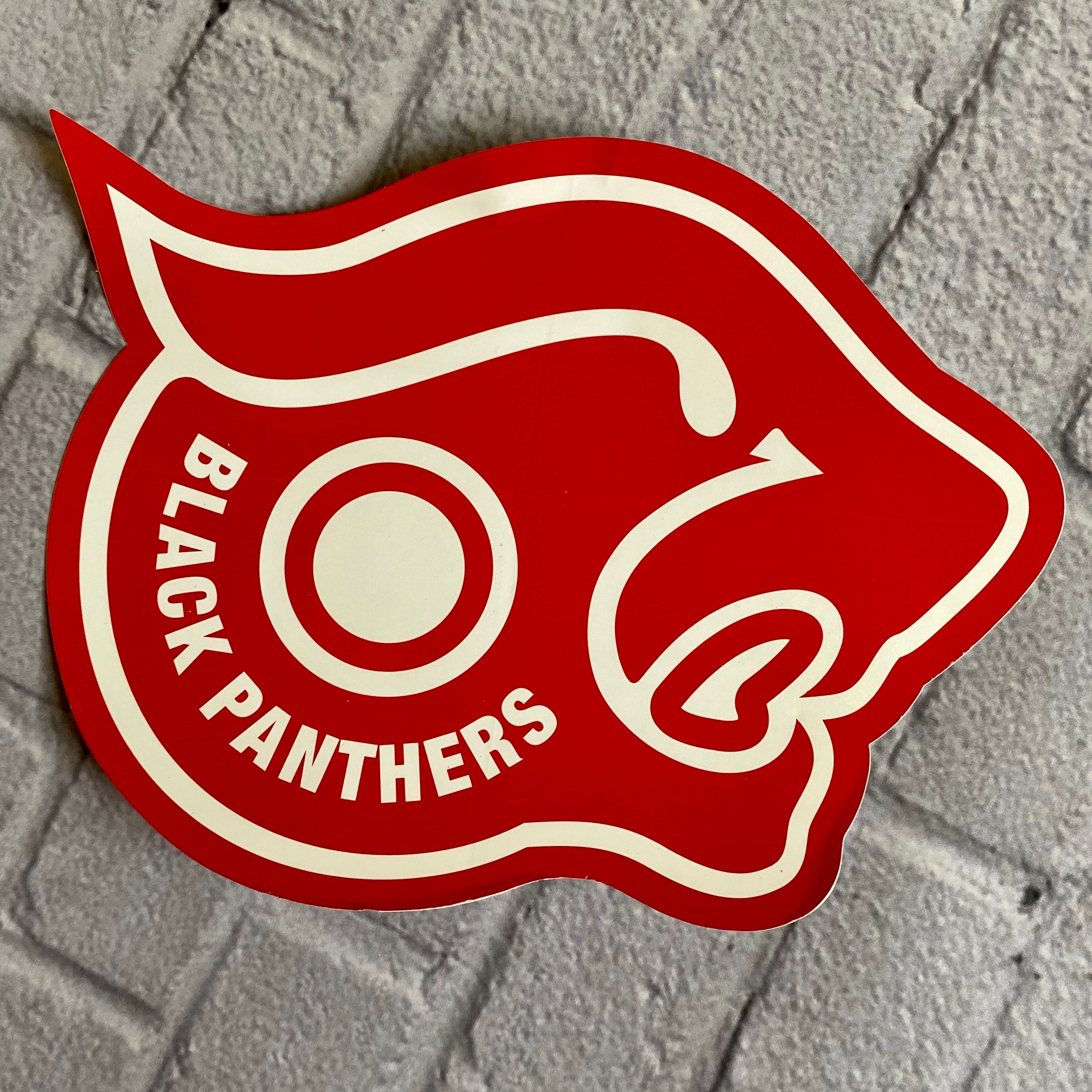 Black Panthers VINTAGE NOS Stickers 6”