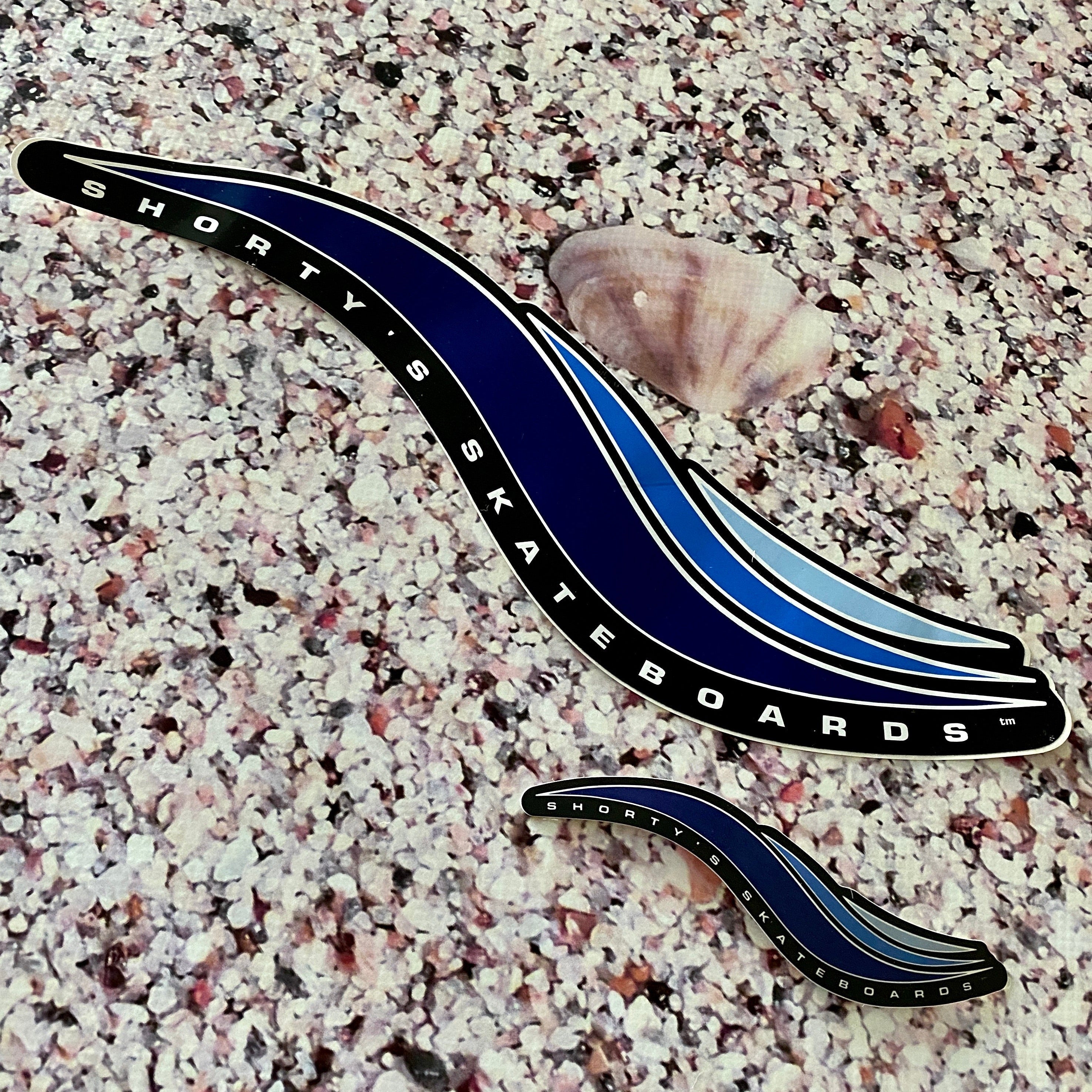 Shorty’s VINTAGE NOS Stickers 5" or 13”