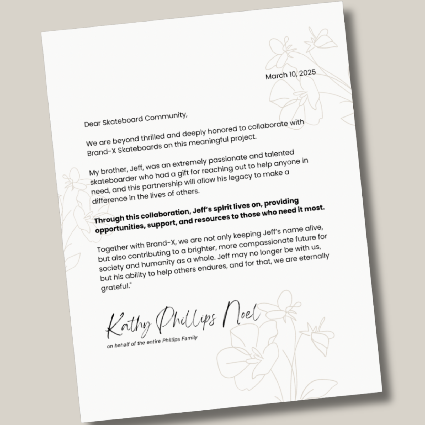 Jeff Phillips BREAKOUT Limited Edition Series, HAND PAINTED Deck (PRE-ORDER, JULY)